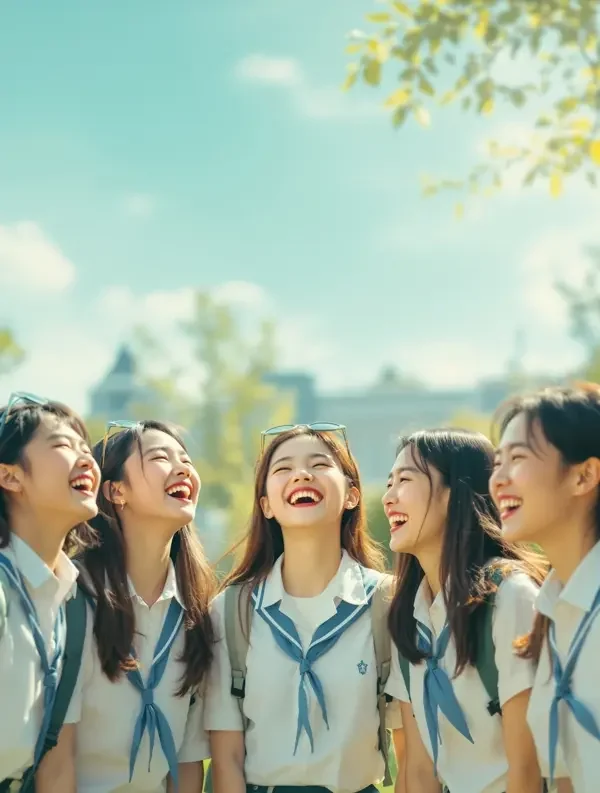黄果短剧APP《我的室友是女神》校园青春短剧封面